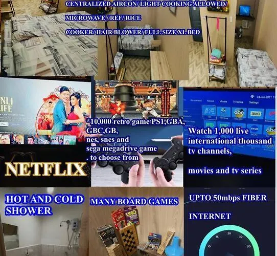 公寓 Staycation @ Jt Residences Wifi Netflix Fiber Internet Apartelle